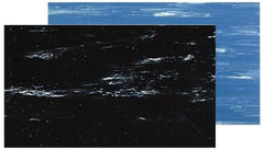 Wearwell - 3' Long x 2' Wide, Dry Environment, Anti-Fatigue Matting - Blue, Vinyl with Nitrile Blend Base, Beveled on 4 Sides - Americas Industrial Supply