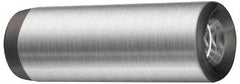 Jergens - 5/8" Diam x 2-1/4" Pin Length Alloy Steel Pull Out Dowel Pin - C 47-58 & C 60-64 (Surface) Hardness, 1 Beveled & 1 Threaded End - Americas Industrial Supply