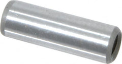 Jergens - 1/4" Diam x 3/4" Pin Length Alloy Steel Pull Out Dowel Pin - C 47-58 & C 60-64 (Surface) Hardness, 1 Beveled & 1 Threaded End - Americas Industrial Supply