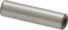 Jergens - 1/4" Diam x 1" Pin Length Alloy Steel Pull Out Dowel Pin - C 47-58 & C 60-64 (Surface) Hardness, 1 Beveled & 1 Threaded End - Americas Industrial Supply