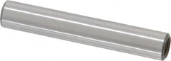 Jergens - 1/4" Diam x 1-1/2" Pin Length Alloy Steel Pull Out Dowel Pin - C 47-58 & C 60-64 (Surface) Hardness, 1 Beveled & 1 Threaded End - Americas Industrial Supply