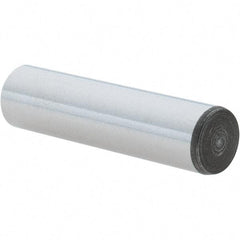 Jergens - 5/16" Diam x 1-1/4" Pin Length Alloy Steel Pull Out Dowel Pin - C 47-58 & C 60-64 (Surface) Hardness, 1 Beveled & 1 Threaded End - Americas Industrial Supply