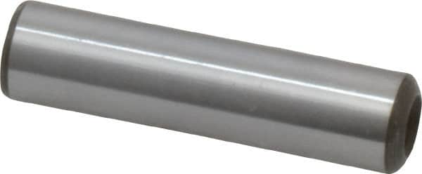 Jergens - 3/8" Diam x 1-1/2" Pin Length Alloy Steel Pull Out Dowel Pin - C 47-58 & C 60-64 (Surface) Hardness, 1 Beveled & 1 Threaded End - Americas Industrial Supply
