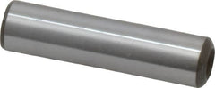 Jergens - 3/8" Diam x 1-1/2" Pin Length Alloy Steel Pull Out Dowel Pin - C 47-58 & C 60-64 (Surface) Hardness, 1 Beveled & 1 Threaded End - Americas Industrial Supply