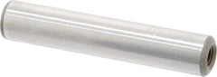 Jergens - 3/8" Diam x 2" Pin Length Alloy Steel Pull Out Dowel Pin - C 47-58 & C 60-64 (Surface) Hardness, 1 Beveled & 1 Threaded End - Americas Industrial Supply