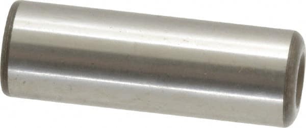 Jergens - 1/2" Diam x 1-1/2" Pin Length Alloy Steel Pull Out Dowel Pin - C 47-58 & C 60-64 (Surface) Hardness, 1 Beveled & 1 Threaded End - Americas Industrial Supply