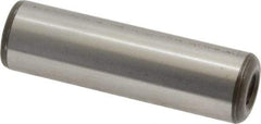 Jergens - 1/2" Diam x 1-3/4" Pin Length Alloy Steel Pull Out Dowel Pin - C 47-58 & C 60-64 (Surface) Hardness, 1 Beveled & 1 Threaded End - Americas Industrial Supply