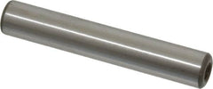 Jergens - 1/2" Diam x 3" Pin Length Alloy Steel Pull Out Dowel Pin - C 47-58 & C 60-64 (Surface) Hardness, 1 Beveled & 1 Threaded End - Americas Industrial Supply