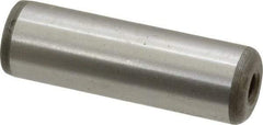 Jergens - 5/8" Diam x 2" Pin Length Alloy Steel Pull Out Dowel Pin - C 47-58 & C 60-64 (Surface) Hardness, 1 Beveled & 1 Threaded End - Americas Industrial Supply
