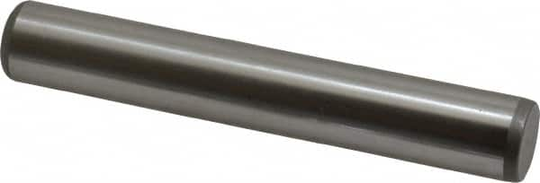 Jergens - 5/8" Diam x 4" Pin Length Alloy Steel Pull Out Dowel Pin - C 47-58 & C 60-64 (Surface) Hardness, 1 Beveled & 1 Threaded End - Americas Industrial Supply