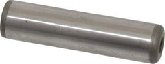 Jergens - 3/4" Diam x 2-1/2" Pin Length Alloy Steel Pull Out Dowel Pin - C 47-58 & C 60-64 (Surface) Hardness, 1 Beveled & 1 Threaded End - Americas Industrial Supply