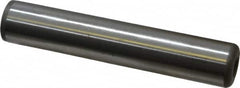 Jergens - 3/4" Diam x 4" Pin Length Alloy Steel Pull Out Dowel Pin - C 47-58 & C 60-64 (Surface) Hardness, 1 Beveled & 1 Threaded End - Americas Industrial Supply