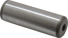 Jergens - 1" Diam x 3" Pin Length Alloy Steel Pull Out Dowel Pin - C 47-58 & C 60-64 (Surface) Hardness, 1 Beveled & 1 Threaded End - Americas Industrial Supply
