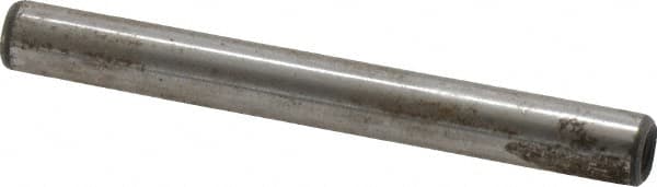 Jergens - 1/4" Diam x 2-1/4" Pin Length Alloy Steel Pull Out Dowel Pin - C 47-58 & C 60-64 (Surface) Hardness, 1 Beveled & 1 Threaded End - Americas Industrial Supply