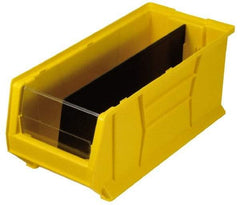 Quantum Storage - 23.9" Wide x 9" High, Black Bin Divider - Use with Quantum Storage Systems - QUS 951 - Americas Industrial Supply