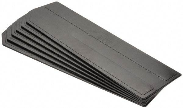 Quantum Storage - 23.9" Wide x 7" High, Black Bin Divider - Use with Quantum Storage Systems - QUS 952 - Americas Industrial Supply