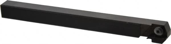 NTK - CTP, Left Hand Cut, 12mm Max Workpc Diam, CTP Insert, Indexable Cutoff Toolholder - 0.217 Max Depth of Cut, 3/8" Shank Width, 3/8" Shank Height, 120mm OAL - Americas Industrial Supply