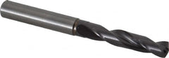Guhring - 7.5mm 140° Spiral Flute Solid Carbide Screw Machine Drill Bit - Americas Industrial Supply