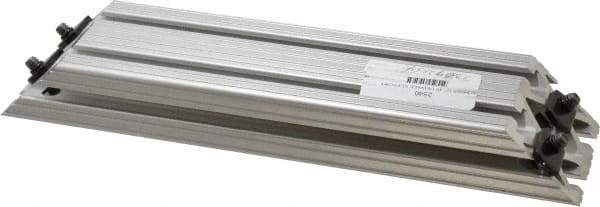 80/20 Inc. - 1-1/2" Wide, 12" High, Open Shelving 45° Support Bracket - Aluminum, Use with Series 15 - 1530 Extrusion - Americas Industrial Supply