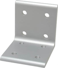 80/20 Inc. - 2.81" Wide, 3" High, Open Shelving 8 Hole Inside Corner Bracket - Aluminum, 3" Deep, Use with Series 15 & Bolt Kit 3320 - Americas Industrial Supply