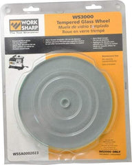 Work Sharp - 6 Inch Outside Diameter 150 mm Tempered Glass Wheel - Work Sharp 3000 Machine Compatible - Americas Industrial Supply