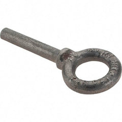 Gibraltar - Steel, Fixed Blank Lifting Eye Bolt - 2-1/2" Shank, Shoulder - Americas Industrial Supply