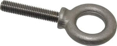 Gibraltar - 2,600 Lb Capacity, Steel, 1/2-13 Thread, Lifting Eye Bolt - Fully Threaded, 2-1/2" Shank, 2-1/2" Thread Length, Shoulder - Americas Industrial Supply