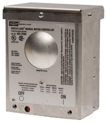 Hubbell Wiring Device-Kellems - 2 Poles, 60 Amp, Open Toggle Manual Motor Starter - 85.9mm Wide x 44.5mm Deep x 96mm High, 20 hp, CSA Certified & UL Listed - Americas Industrial Supply