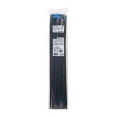 Thomas & Betts - 28" Long Black Nylon Standard Cable Tie - 120 Lb Tensile Strength, 1.91mm Thick, 4-3/4" Max Bundle Diam - Americas Industrial Supply