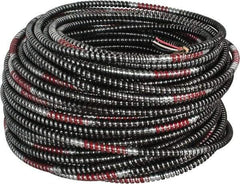 AFC CABLE - THHN, 14 AWG, 15 Amp, 250' Long, Solid Core, 3 Strand Building Wire - Black, Thermoplastic Insulation - Americas Industrial Supply