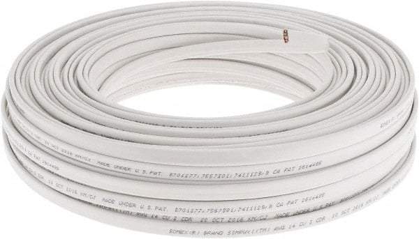 Southwire - NM-B, 14 AWG, 15 Amp, 250' Long, Stranded Core, 1 Strand Building Wire - White, PVC Insulation - Americas Industrial Supply