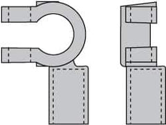 Noco - Automotive Battery 4/0 Left Elbow Terminal - Positive Polarity - Americas Industrial Supply