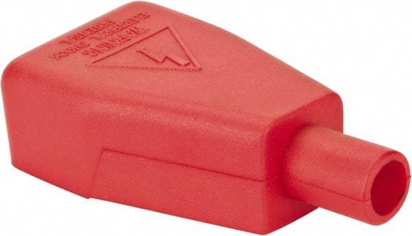 Noco - 6 Gauge, Top Automotive Battery Terminal Protector - Red - Americas Industrial Supply