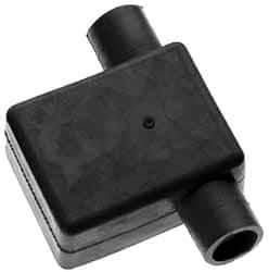 Noco - 1 & 2 Gauge, Flag Automotive Battery Terminal Protector - Black - Americas Industrial Supply