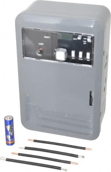 Intermatic - 7 Day Indoor Analog Electronic Timer Switch - 24 On/Off per wk, 120 VAC, 60 Hz, - Americas Industrial Supply