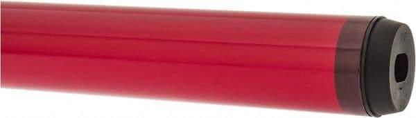 Made in USA - 48 Inch Long, Red, Fluorescent Lamp Sleeve - T12 Shape - Americas Industrial Supply