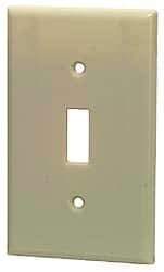 Leviton - Wall Plates Wall Plate Type: Blank Wall Plate Color: Ivory - Americas Industrial Supply