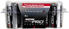 Rayovac - Size D, Alkaline, 12 Pack, Standard Battery - 1.5 Volts, Button Tab Terminal - Americas Industrial Supply