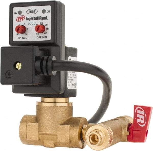Ingersoll-Rand - Electronic Condensate Drain Valve - 110/120V - Americas Industrial Supply