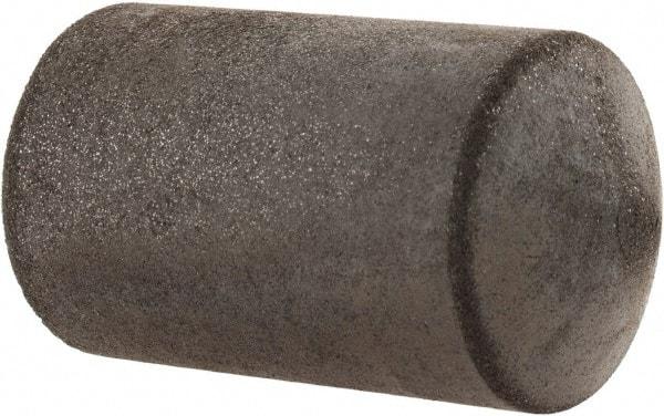 Made in USA - 1" Max Diam x 1-3/4" Long, Cone, Rubberized Point - Medium Grade, Silicon Carbide, 1/4" Arbor Hole, Unmounted - Americas Industrial Supply