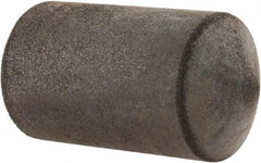 Made in USA - 1" Max Diam x 1-3/4" Long, Cone, Rubberized Point - Medium Grade, Silicon Carbide, 1/4" Arbor Hole, Unmounted - Americas Industrial Supply