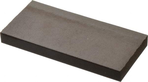 Made in USA - 2" Wide x 4" Long x 3/8" Thick, Rectangular Abrasive Stick - Medium Grade - Americas Industrial Supply