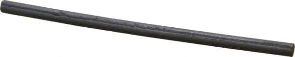 Made in USA - 1/4" Diam x 6" Long, Round Abrasive Pencil - Medium Grade - Americas Industrial Supply