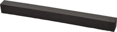 Made in USA - 1/2" Wide x 6" Long x 1/2" Thick, Square Abrasive Stick - Medium Grade - Americas Industrial Supply