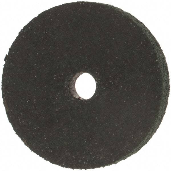 Made in USA - 1-1/2" Diam x 1/4" Hole x 3/16" Thick, 46 Grit Surface Grinding Wheel - Aluminum Oxide/Silicon Carbide Blend, Coarse Grade, 15,000 Max RPM - Americas Industrial Supply