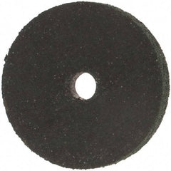 Made in USA - 1-1/2" Diam x 1/4" Hole x 3/16" Thick, 46 Grit Surface Grinding Wheel - Aluminum Oxide/Silicon Carbide Blend, Coarse Grade, 15,000 Max RPM - Americas Industrial Supply