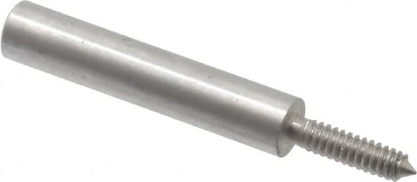 Made in USA - 1/4" Shank Rubberized Abrasive Point Mandrel - 1/8" Hole Compatibility, for Points - Americas Industrial Supply