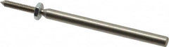 Made in USA - 1/8" Shank Rubberized Abrasive Point Mandrel - 1/16" Hole Compatibility, for Points - Americas Industrial Supply