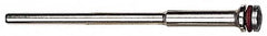Made in USA - 3/32" Shank Rubberized Abrasive Point Mandrel - 1/16" Hole Compatibility, for Small Wheels - Americas Industrial Supply