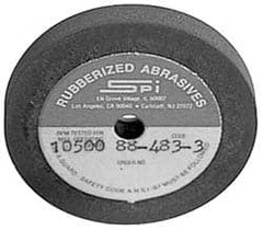 Made in USA - 2" Diam x 1/4" Hole x 3/16" Thick, 120 Grit Surface Grinding Wheel - Aluminum Oxide/Silicon Carbide Blend, Fine Grade, 10,500 Max RPM - Americas Industrial Supply